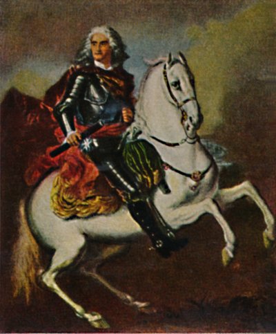 Güçlü Ağustos 1670-1733. - Silvestre tarafından yapılan resim, 1934. by Unbekannt