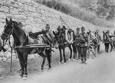 Avusturya askerleri, Avusturya-İtalyan savaşı, Isonzo Savaşı, I. Dünya Savaşı, 1915 by Unbekannt