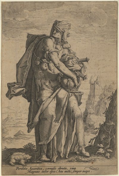 Açgözlülük, ca. 1600 by Unbekannt
