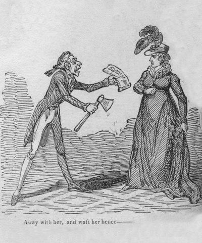 Ondan uzaklaş ve onu buradan sürükle ---, c1820. by Unbekannt