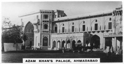 Azam Khans sarayı, Ahmedabad, Hindistan, c1925 by Unbekannt