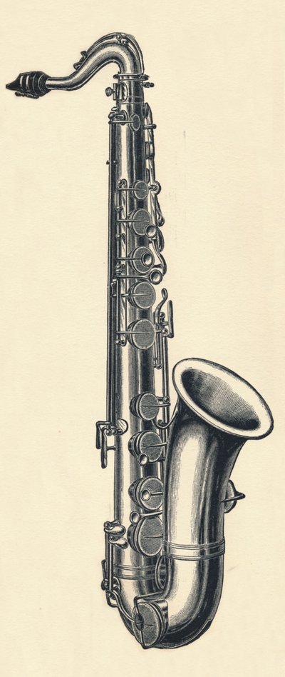 B Tenor Saksafon, 1895. by Unbekannt