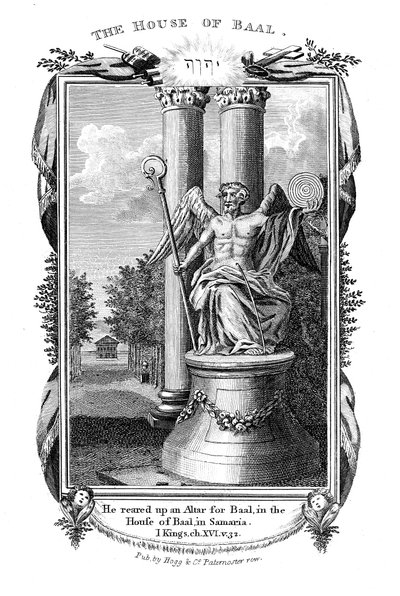Baal, Kenanlıların baş tanrısı, 1804 by Unbekannt
