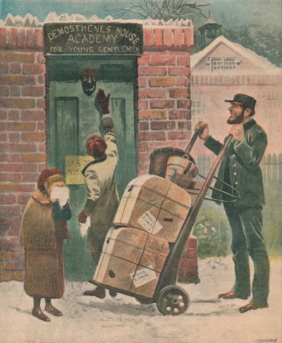 Okula Dönüş, 1895. by Unbekannt