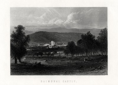 Balmoral Kalesi, İskoçya, 1883 by Unbekannt