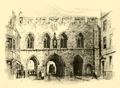 Bar Kapısı, Güney Yakası, 1898. by Unbekannt