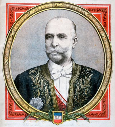Baron de Courcel, Fransa