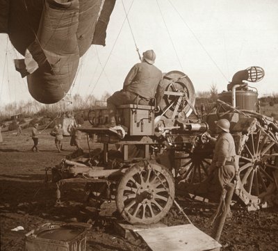 Baraj balonu, Genicourt, kuzey Fransa, c1914-c1918 by Unbekannt