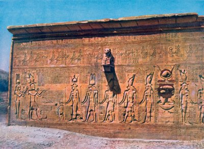 Kleopatra, Caesarion, Hathor Tapınağı, Mısır