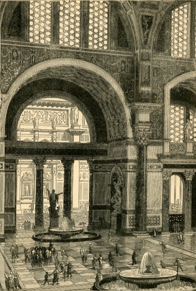 Caracalla Hamamları restore edildi, 1890. by Unbekannt