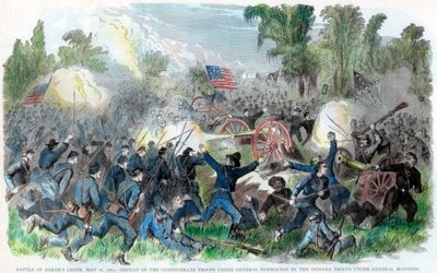 Bakers Creek Savaşı, Mississippi, Amerikan İç Savaşı, 16 Mayıs 1863 by Unbekannt