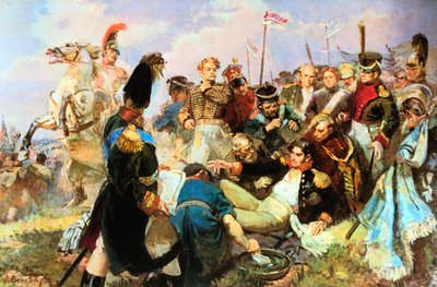 Borodino Savaşı, 7 Eylül 1812 by Unbekannt