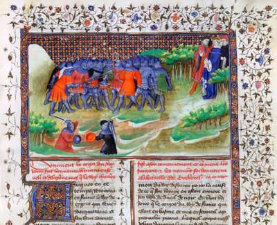 Cocherel Savaşı, 1364, 15. yüzyıl by Unbekannt