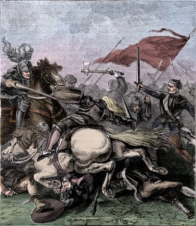 Flodden Savaşı, 1513, c1910 by Unbekannt