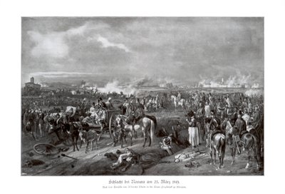 Novara Savaşı, İtalya, 23 Mart 1849, 1900 by Unbekannt