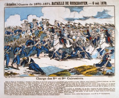 Reichshoffen Muharebesi, Fransa-Prusya savaşı, 6 Ağustos 1870 by Unbekannt