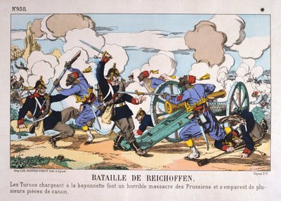 Reichshoffen Muharebesi, Fransa-Prusya savaşı, 6 Ağustos 1870 by Unbekannt