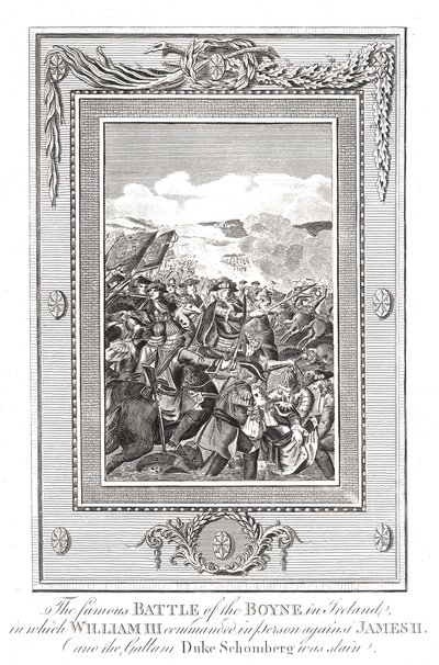 Boyne Savaşı, 1690 by Unbekannt