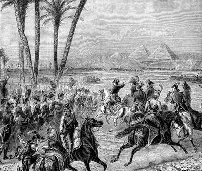 Piramitler Savaşı, 21 Temmuz 1798 1882-1884 by Unbekannt