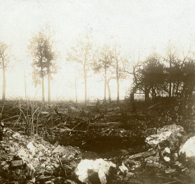 Battlefield, Roeselare, Flanders, Belçika, c1914-c1918 by Unbekannt