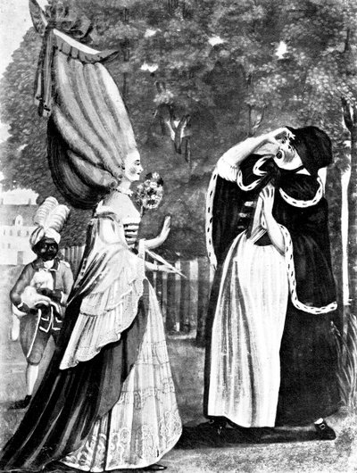 Şaşırma sevgili anne, gerçekten senin kızın Anne, 1770 by Unbekannt