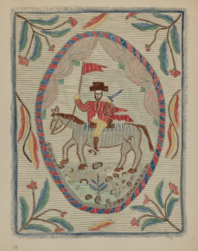 Yatak örtüsü, 19351942. by Unbekannt