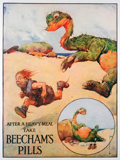 Beechams Hapları reklamı, 1914 by Unbekannt
