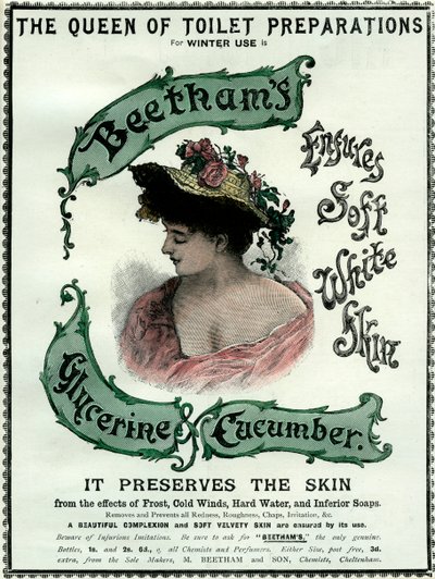 Beethams Gliserin ve Salatalık Kreması, 19. yüzyıl by Unbekannt