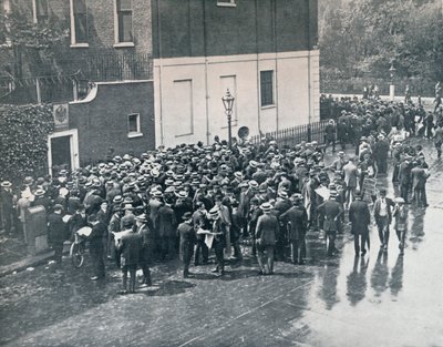 İngiltere savaş ilan etmeden önce: Londra