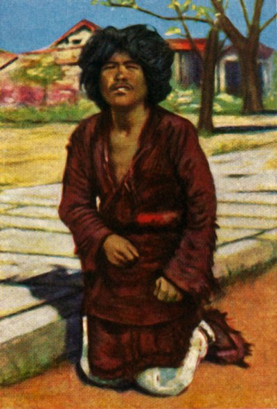 Dilenci, Orta Çin, c1928. by Unbekannt