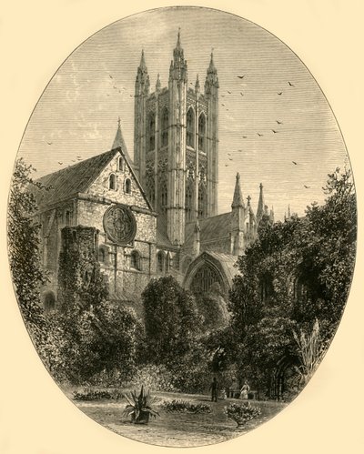 Bell Harry Kulesi, Canterbury Katedrali, 1890. by Unbekannt