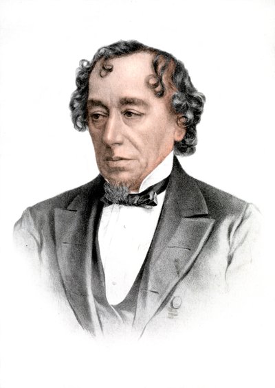 Benjamin Disraeli, 19. yüzyıl İngiliz devlet adamı ve edebiyatçısı, 1905 by Unbekannt