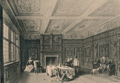 Benthall Salonu, Shropshire, 1915 by Unbekannt
