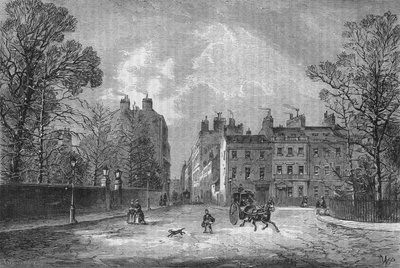 Berkeley Meydanı, Westminster, Londra, c1850 1878 by Unbekannt
