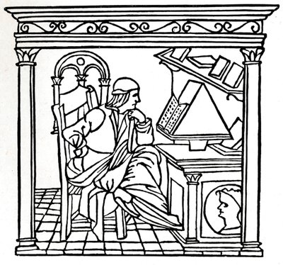 Bernardo Bellincioni 1452-1492, İtalyan şair, 1493, 1917 by Unbekannt