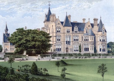 Bestwood Lodge, Nottinghamshire, 19. yüzyılın sonlarında by Unbekannt