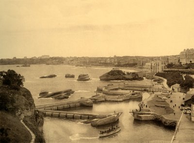 Biarritz - Balıkçılar Limanı, c1930. by Unbekannt