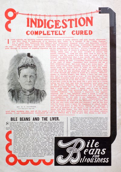Safra Fasulyesi reklamı, 1903 by Unbekannt