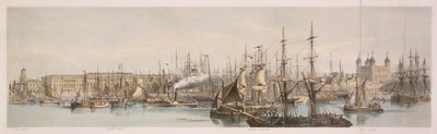 Billingsgate, Custom House ve Londra Kulesi by Unbekannt