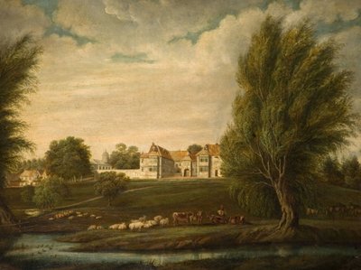 Birdingbury Salonu, Warwickshire, 1800. by Unbekannt