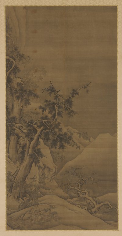 Kış Ağaçlarında Kuşlar, 16-17. Yüzyıl. by Unbekannt