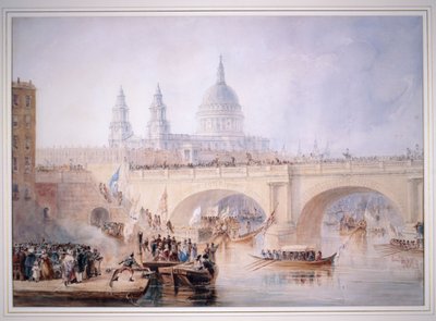 Blackfriars Köprüsü, Londra by Unbekannt