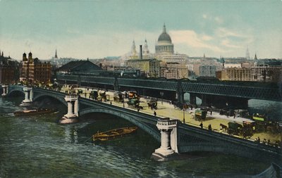 Blackfriars Köprüsü, Londra, 1911. by Unbekannt