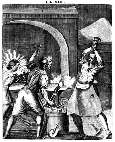Demirciler iş başında, 1715 by Unbekannt