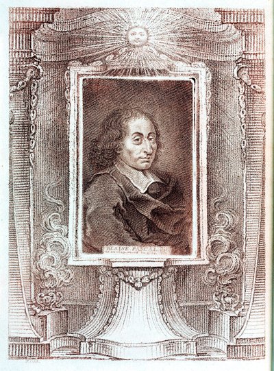 Blaise Pascal, Fransız matematikçi, fizikçi ve filozof, c 1650 by Unbekannt