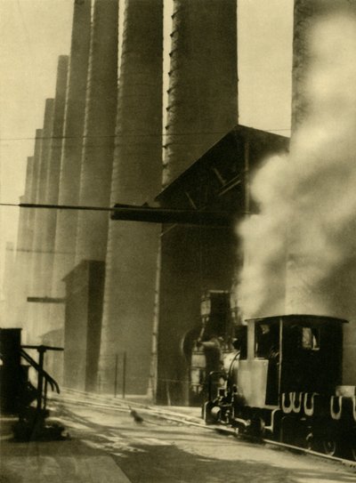Yüksek fırınlar, Donawitz, Avusturya, c1935. by Unbekannt