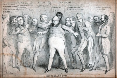 Blind Mans Buff, 19. yüzyılın başları by Unbekannt