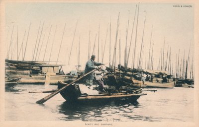 Tekneler ve Sampanlar, c1910. by Unbekannt