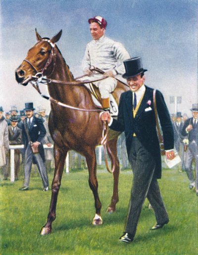 Bois Roussel, Jokey: E.C. Elliott, 1939 by Unbekannt