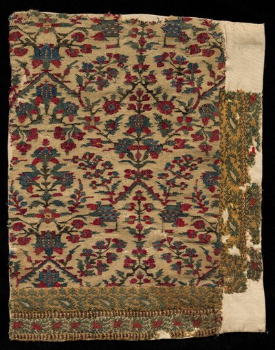 Bir Şal Bordür Fragmanı, 1700